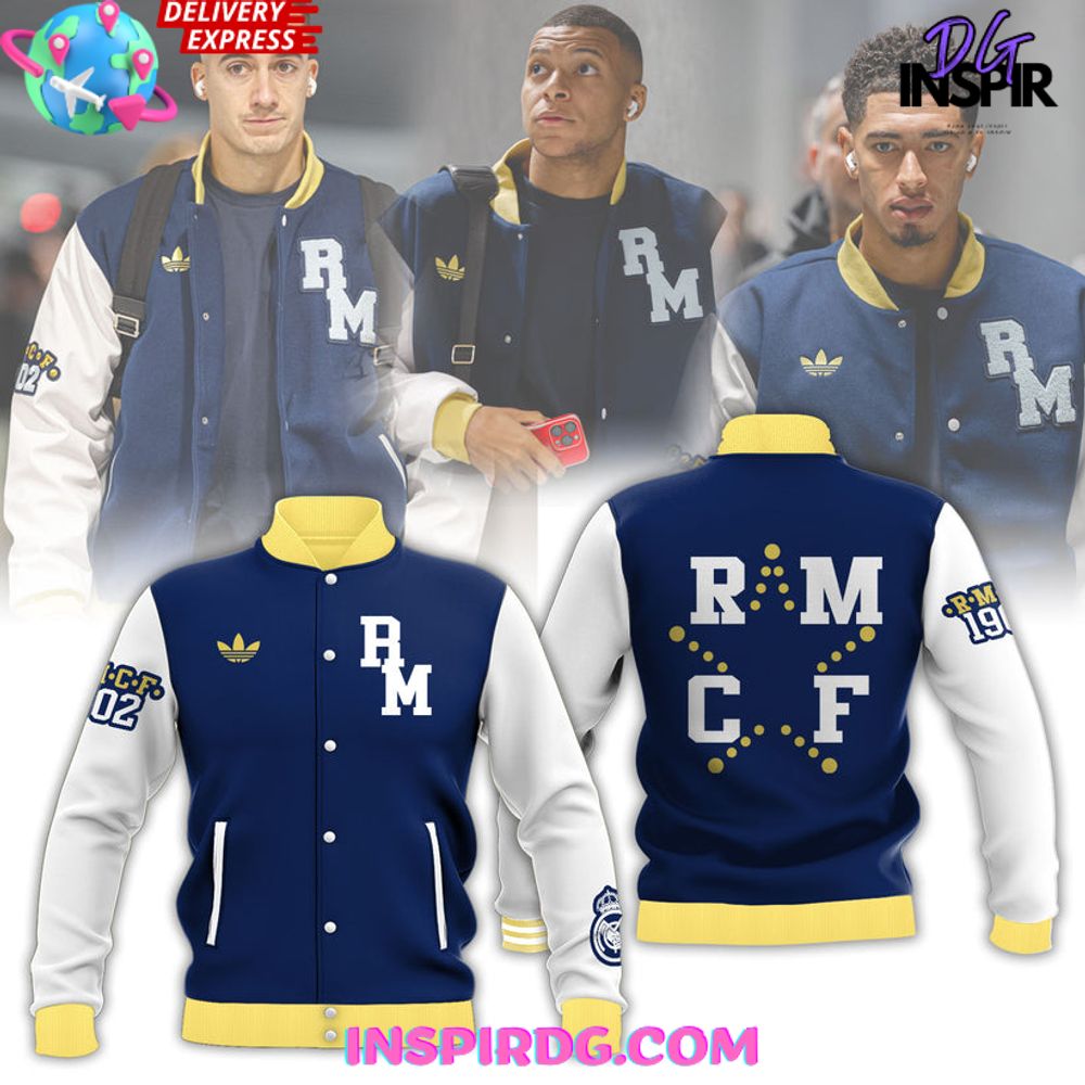 Real Madrid Hala Madrid 2025 Adidas Varsity Jacket