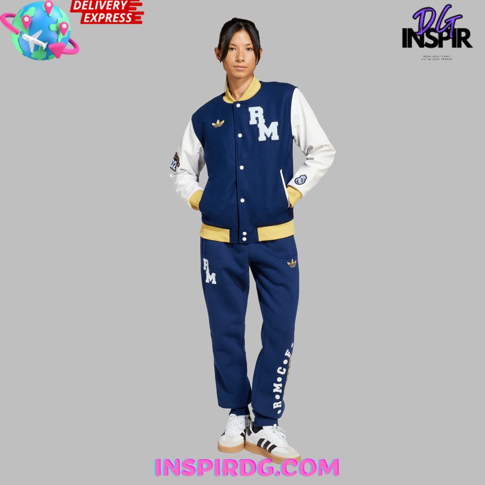 Real Madrid Hala Madrid 2025 Adidas Varsity Jacket