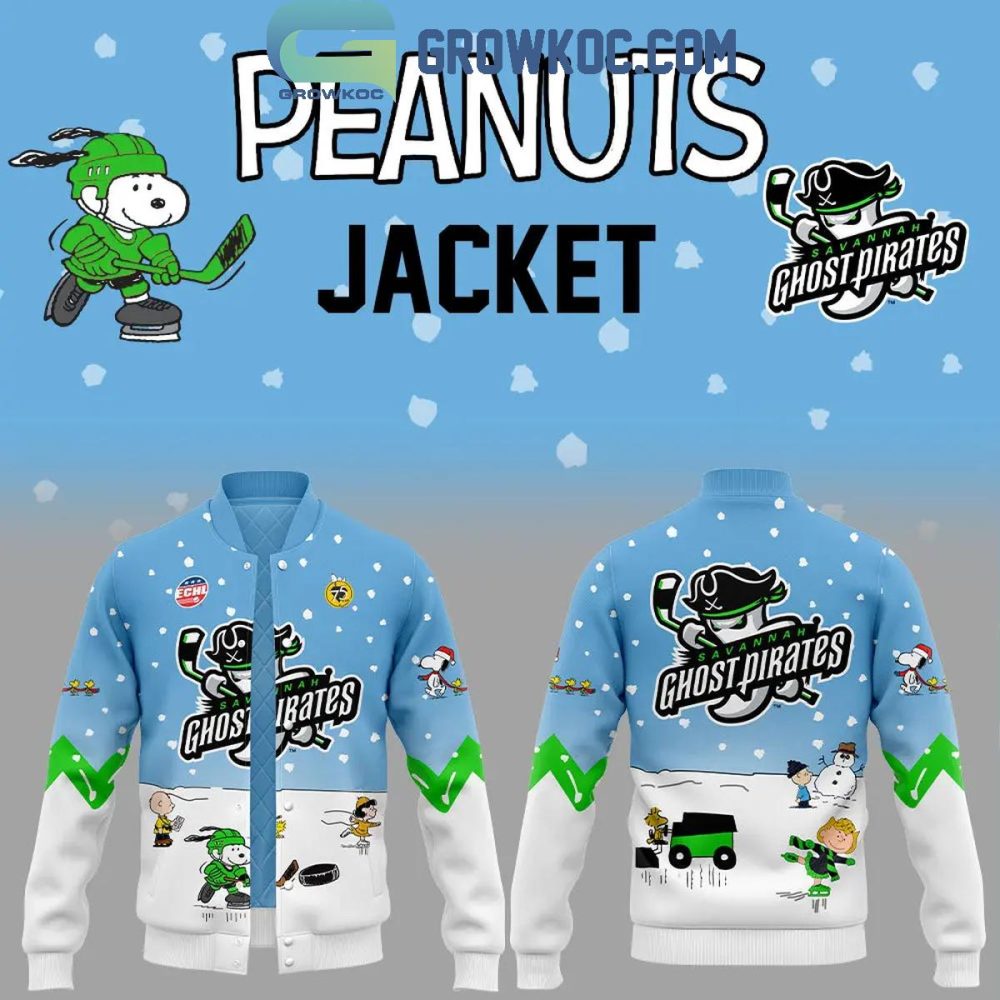Peanuts Ghost Pirates Hockey Jacket - Cozy, Fun, And Stylish Winter Wear
