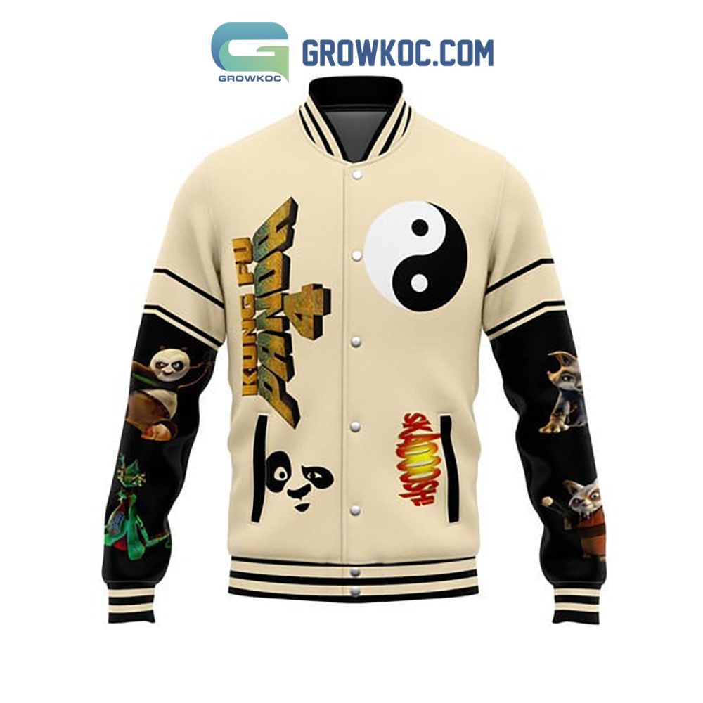 Kung Fu Panda Bomber Jacket - Stylish Cartoon Design, Unisex, Perfect For Fans, Limited Edition!