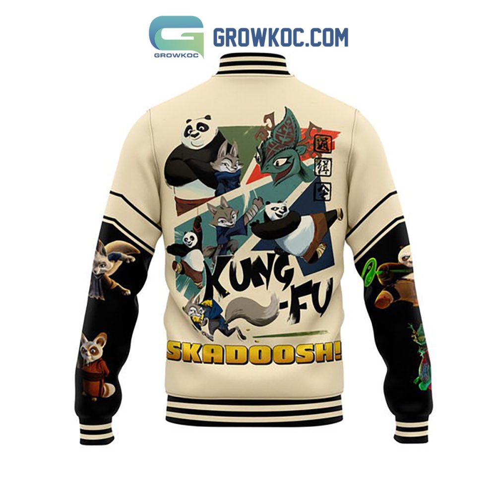 Kung Fu Panda Bomber Jacket - Stylish Cartoon Design, Unisex, Perfect For Fans, Limited Edition!