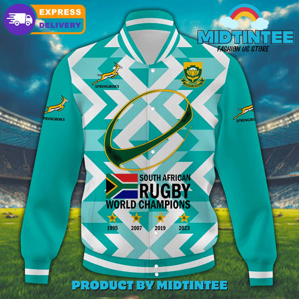 South African Rugby Champions Jacket  Limited Edition 2023  Express Delivery