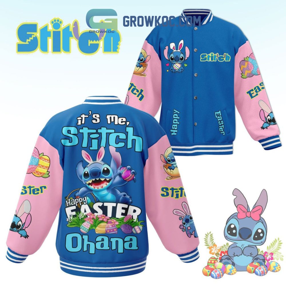 Colorful Stitch Easter Jacket - Fun, Cozy, Vibrant Design For Kids &amp; Fans!