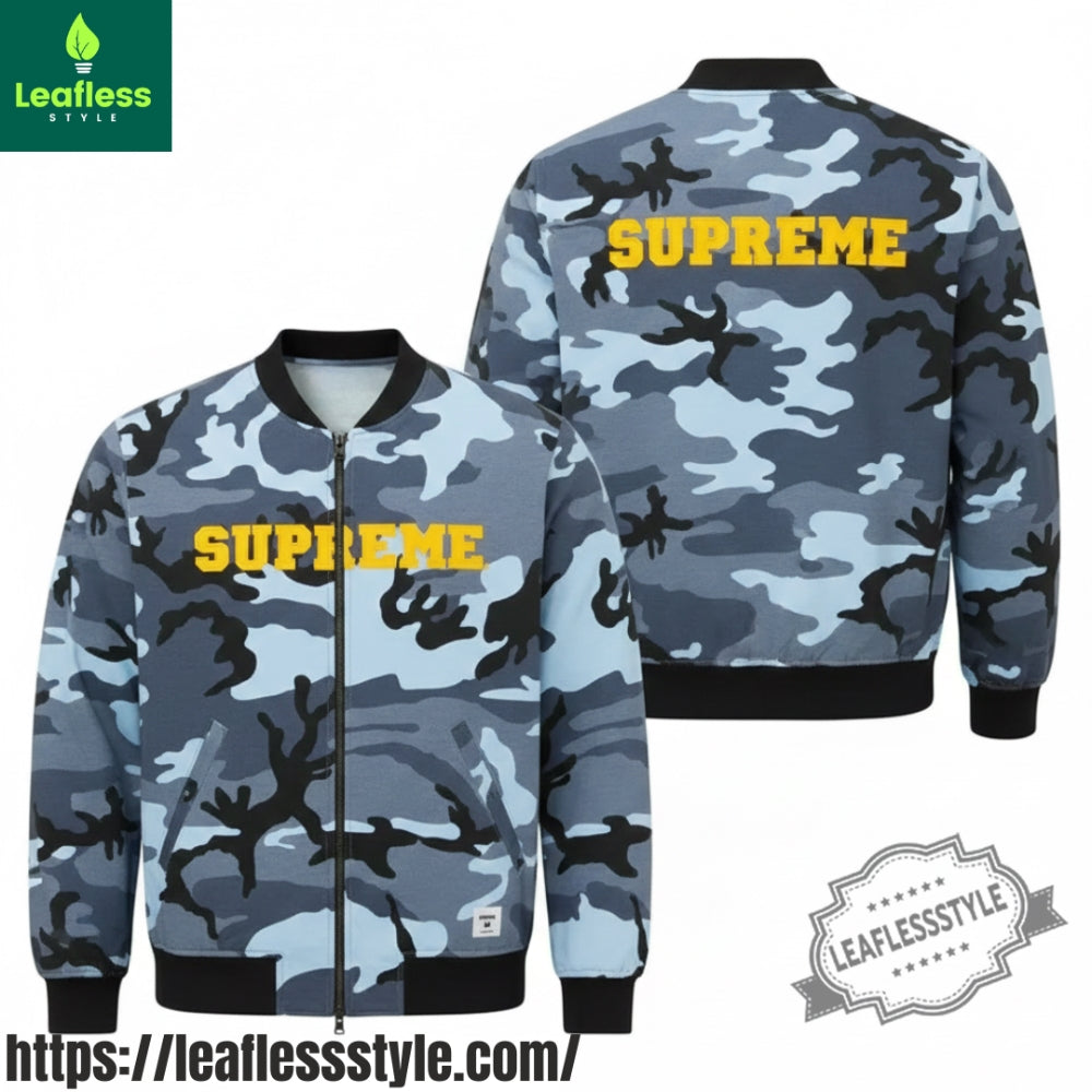 Supreme Collegiate Appliqué Ss Bomber Jacket