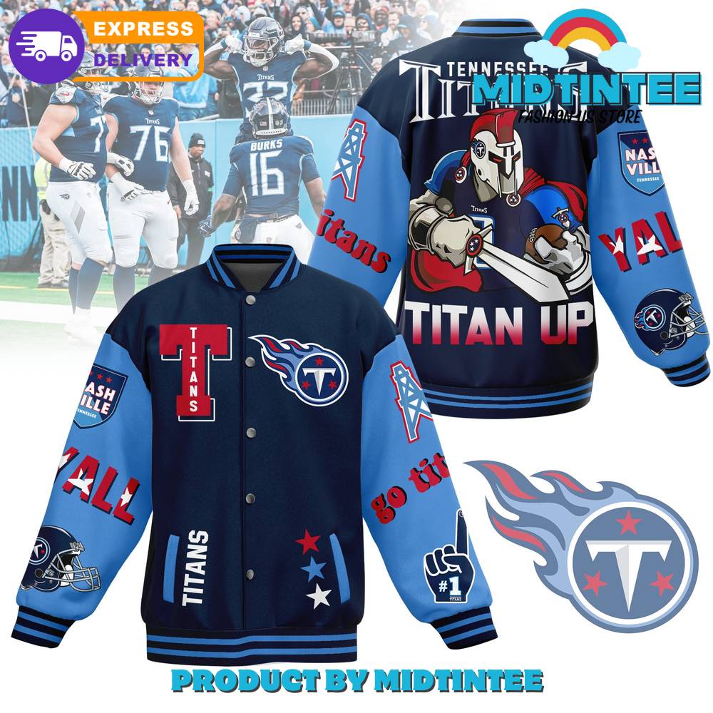 Show Your Pride With Titans Varsity Jacket - Premium Design, Fast Express Delivery!