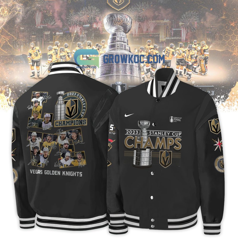 Vegas Golden Knights 2023 Stanley Cup Champions Jacket – Limited Edition Fan Gear