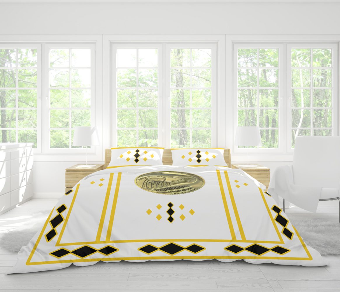 White Ranger Ninjetti Rangers Bedding Set