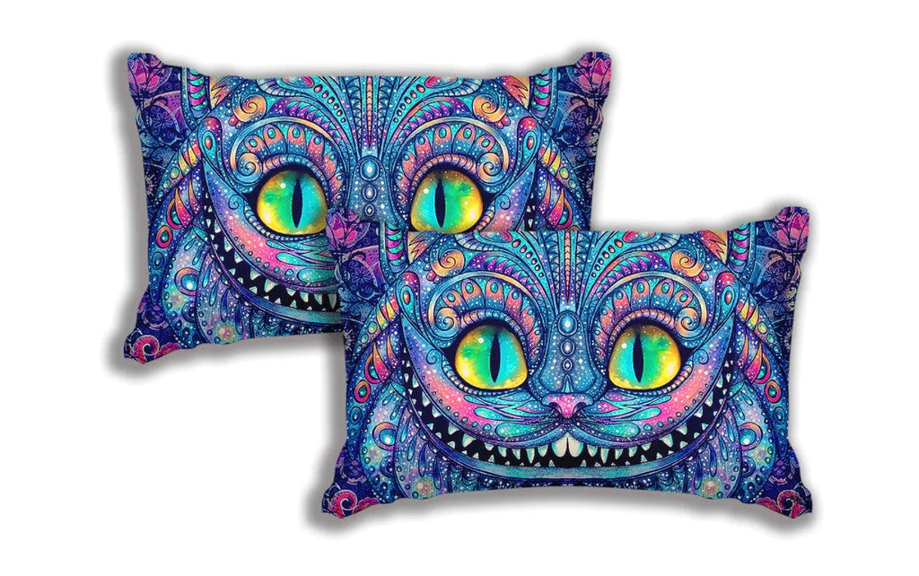 Alice In Wonderland Cheshire Cat Bedding Set Duvet Cover And 2 Pillowcases