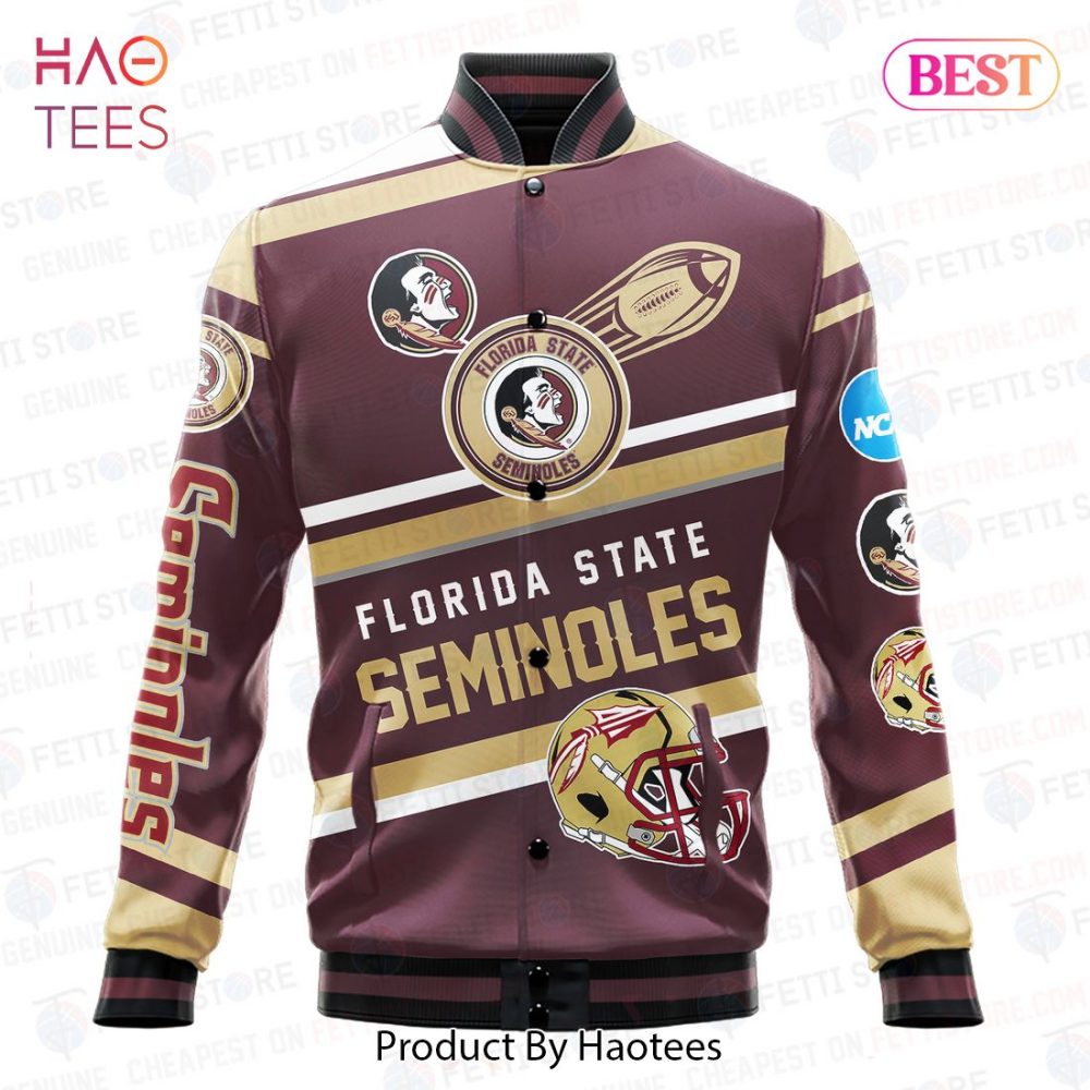 Florida State Seminoles Bomber Jacket - Official Ncaa Gear By Haotees