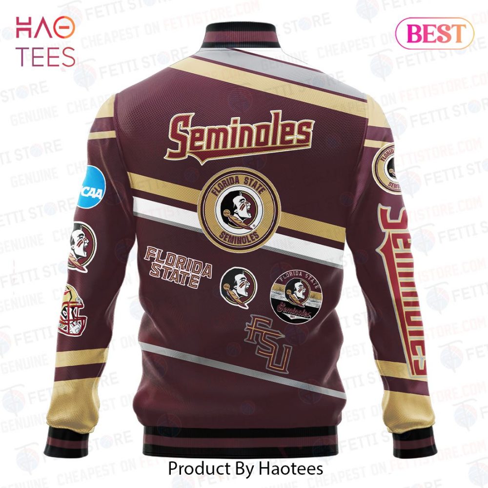 Florida State Seminoles Varsity Jacket - Premium Ncaa Fan Gear By Haotees