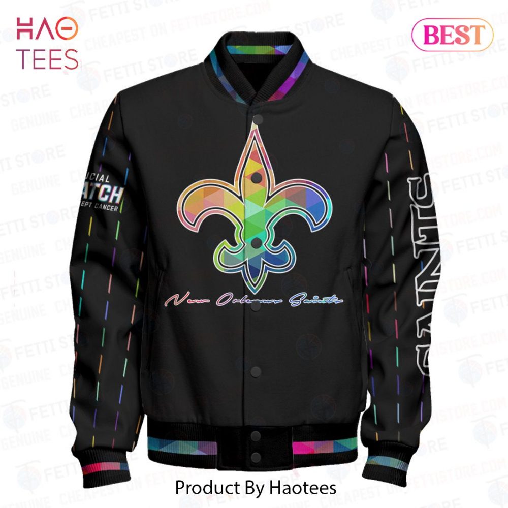 Stylish Rainbow Fleur-De-Lis Bomber Jacket - Vibrant Colors For Bold Fashion Statements