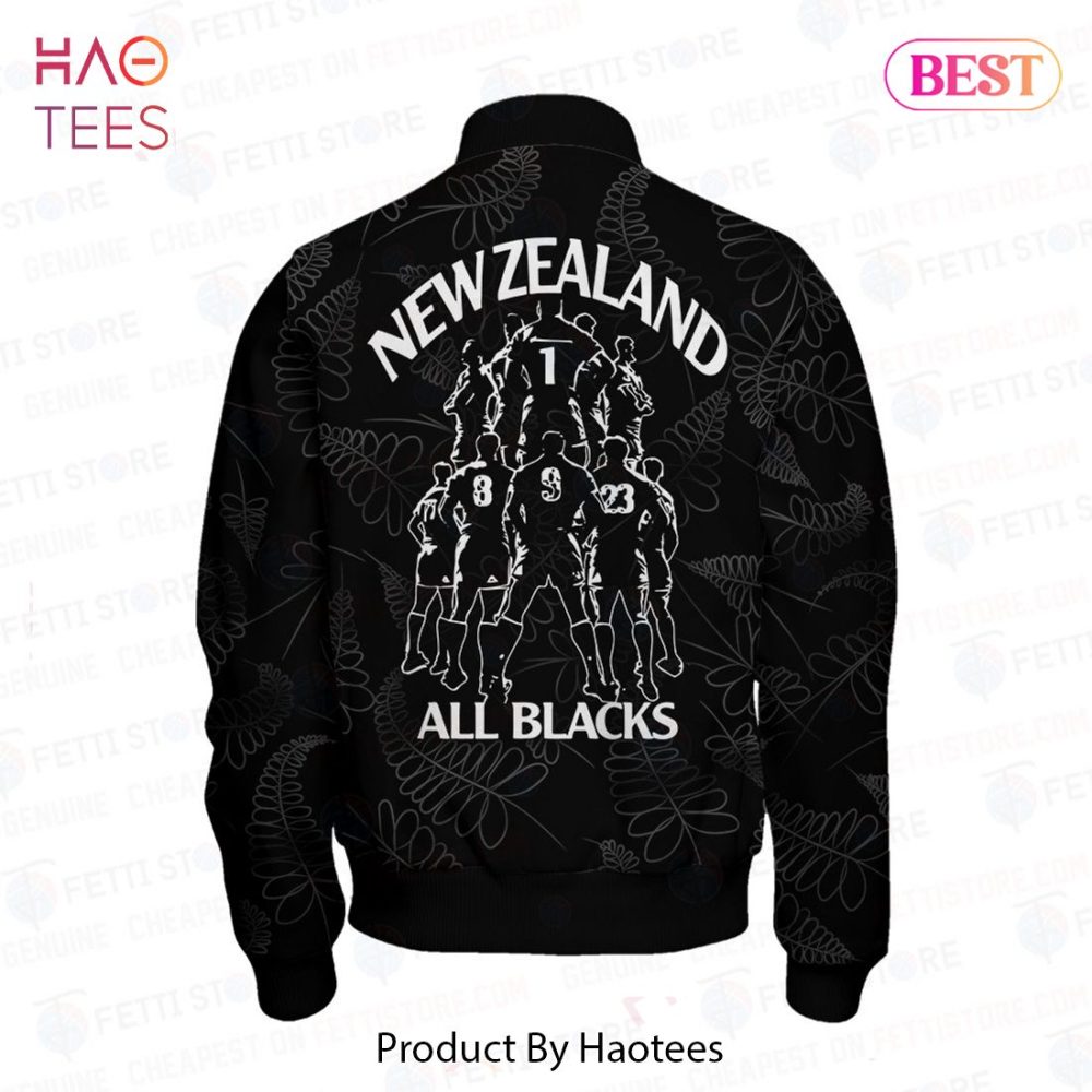 Limited Edition All Blacks Rugby Jacket - New Zealand World Champions 2023