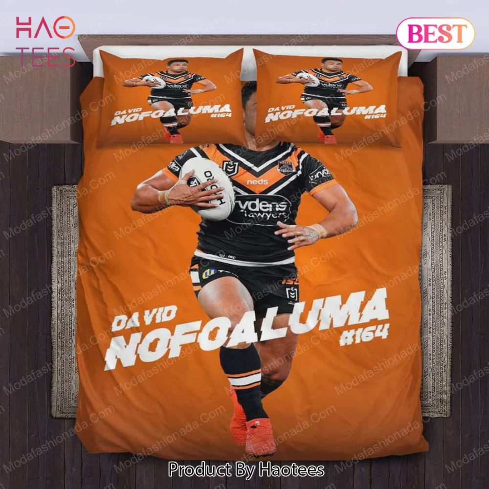 David Nofoaluma Wests Tigers Bedding Sets Bed Sets, Bedroom Sets