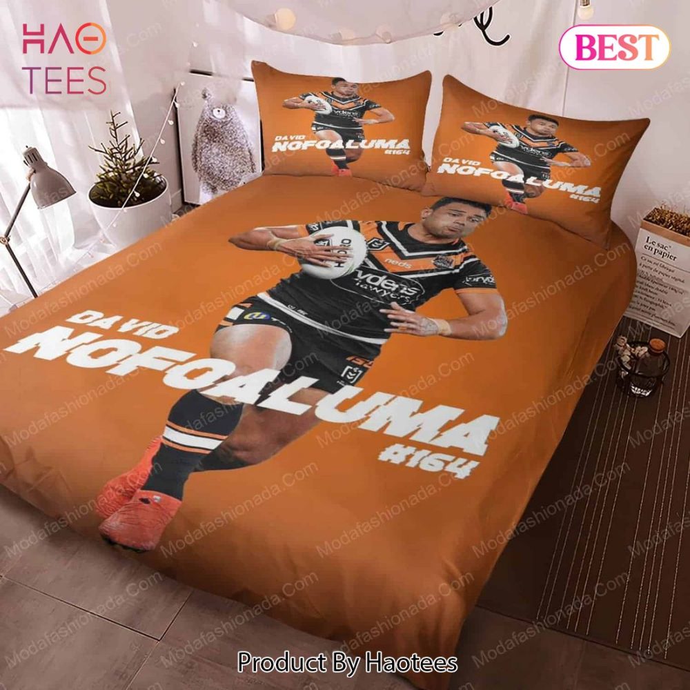 David Nofoaluma Wests Tigers Bedding Sets Bed Sets, Bedroom Sets