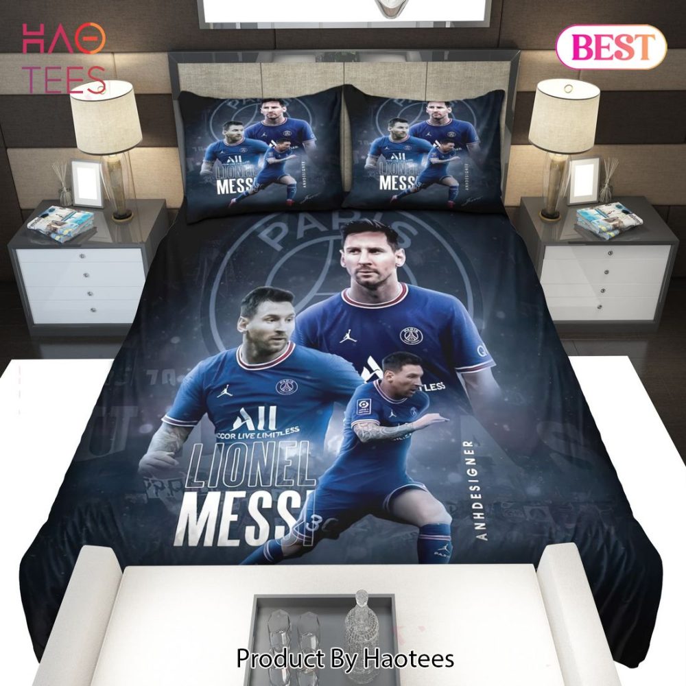 Fc Psg Lionel Messi 03 Bedding Sets Bed Sets, Bedroom Sets