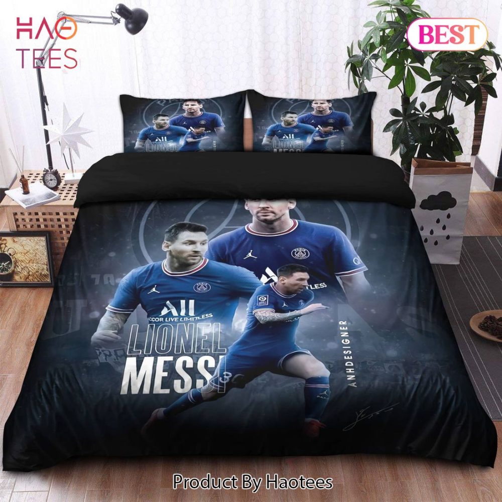 Fc Psg Lionel Messi 03 Bedding Sets Bed Sets, Bedroom Sets