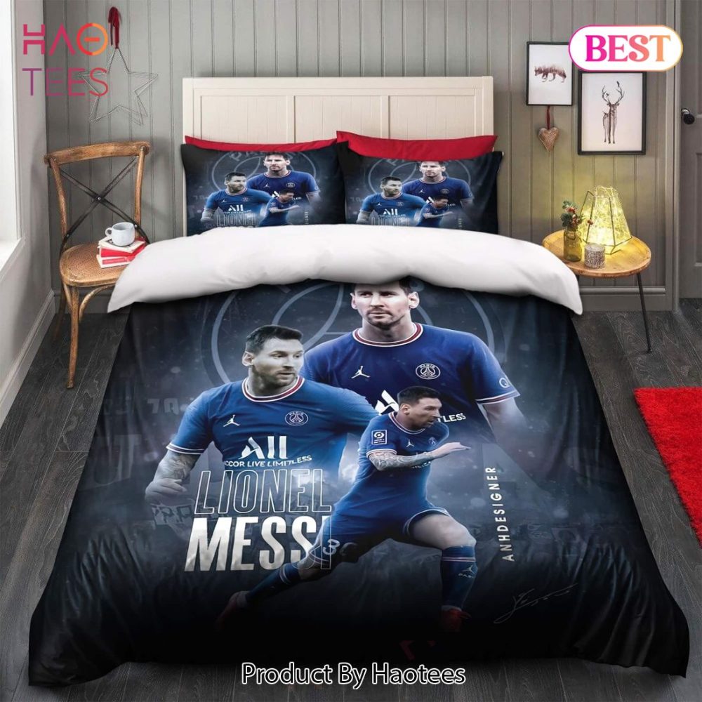 Fc Psg Lionel Messi 03 Bedding Sets Bed Sets, Bedroom Sets