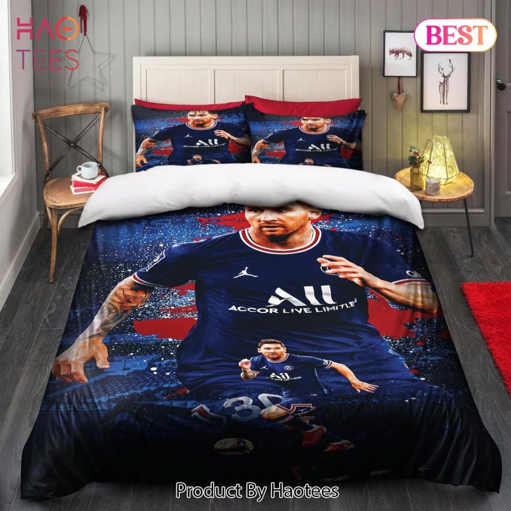 Fc Psg Lionel Messi 25 Bedding Sets Bed Sets, Bedroom Sets