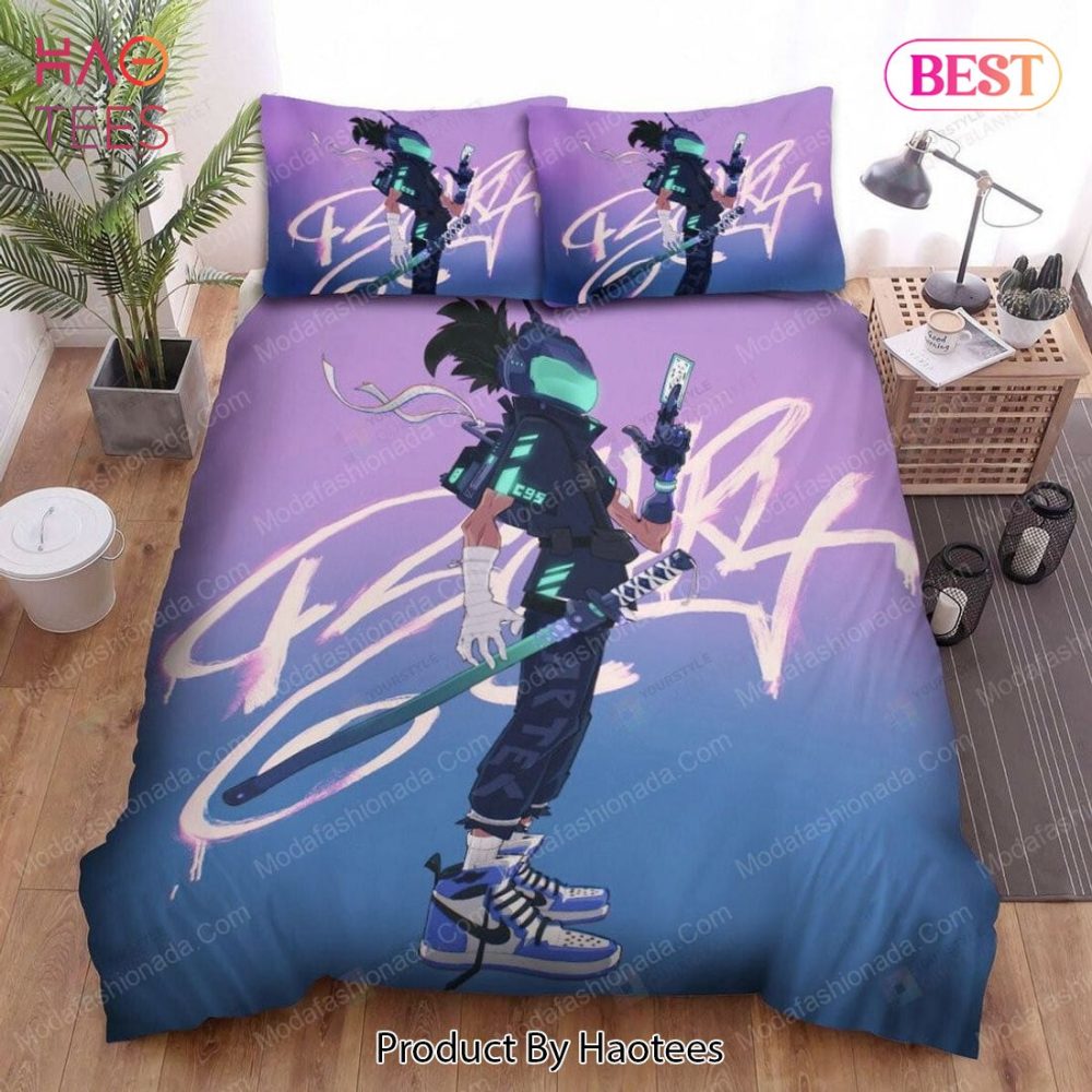 Futuristic Urban Ninja Digital Illustration 105 Bedding Sets Bed Sets, Bedroom Sets
