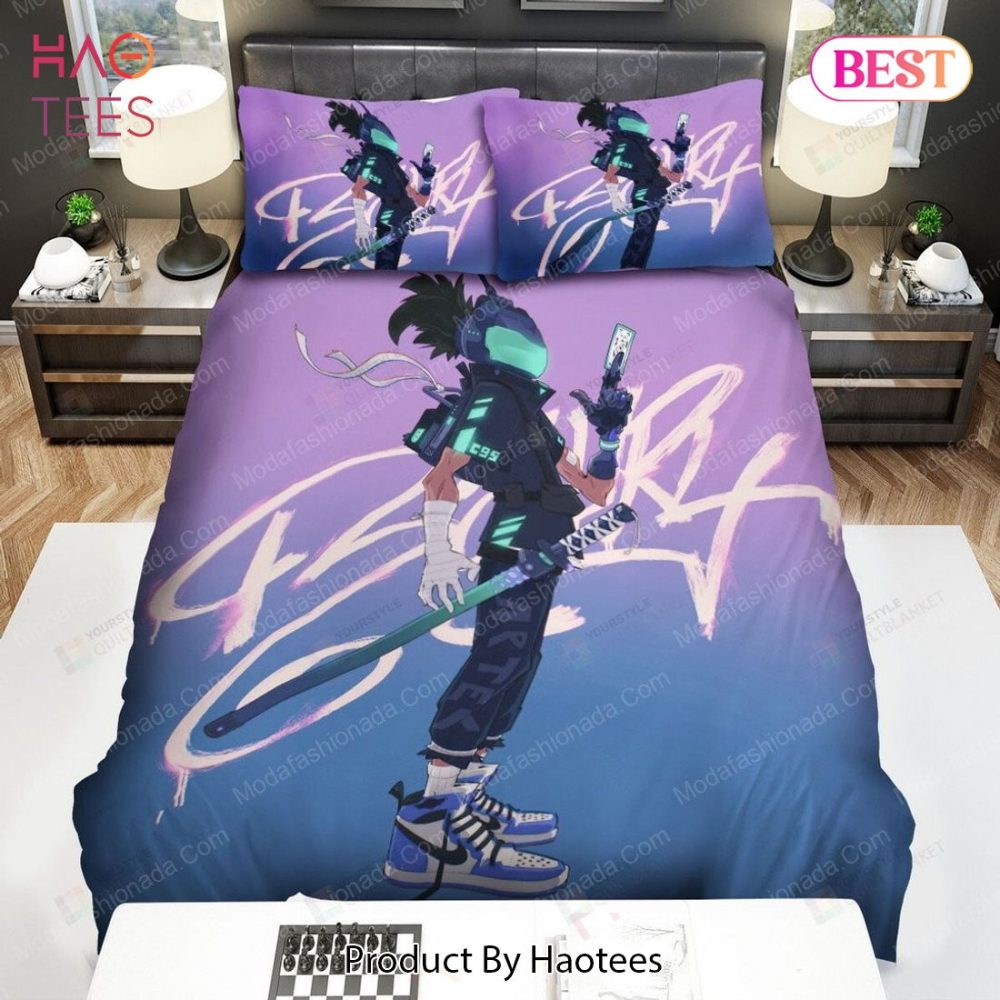 Futuristic Urban Ninja Digital Illustration 105 Bedding Sets Bed Sets, Bedroom Sets