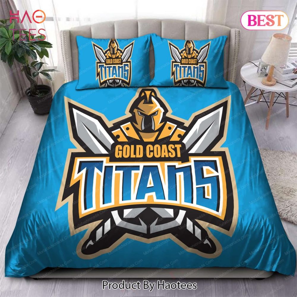 Gold Coast Titans Logo 2007 Bedding Sets Bed Sets, Bedroom Sets