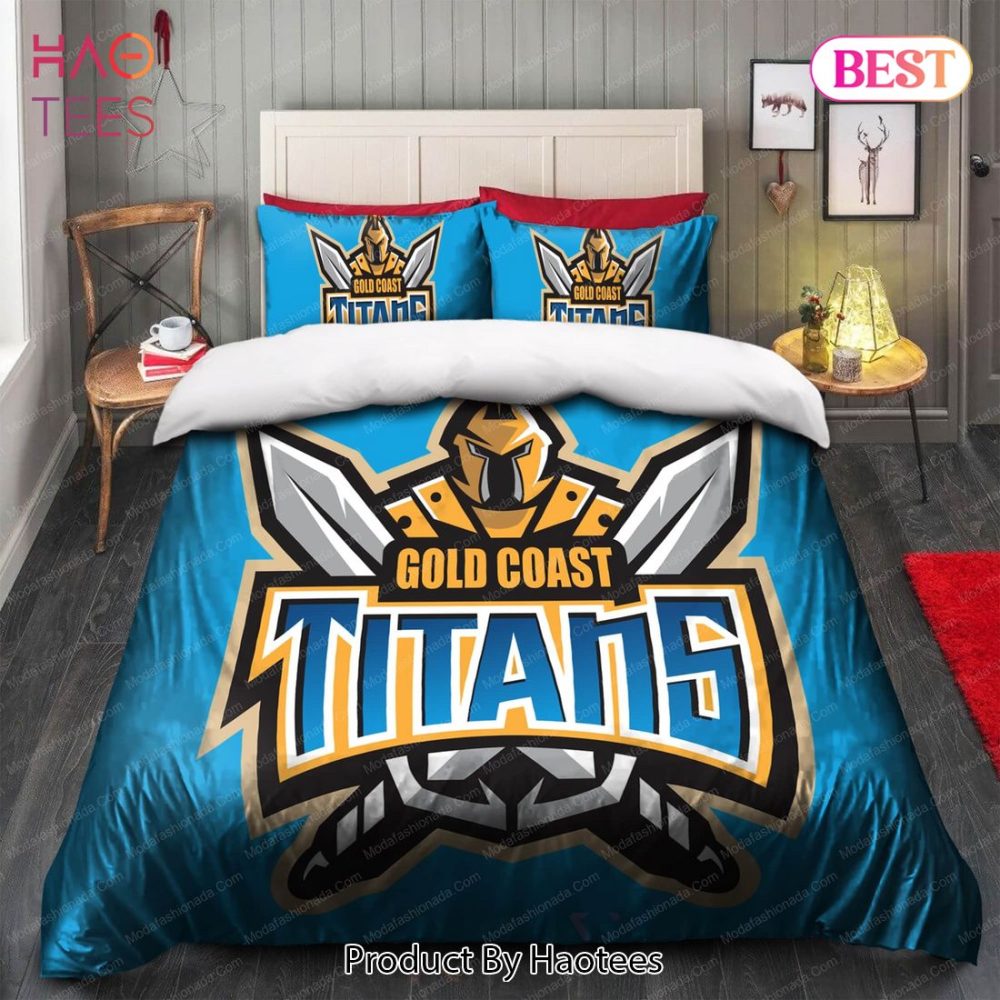Gold Coast Titans Logo 2007 Bedding Sets Bed Sets, Bedroom Sets