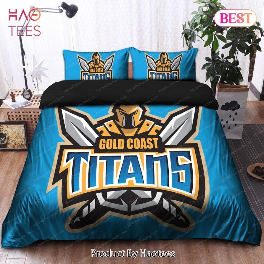 Gold Coast Titans Logo 2007 Bedding Sets Bed Sets, Bedroom Sets
