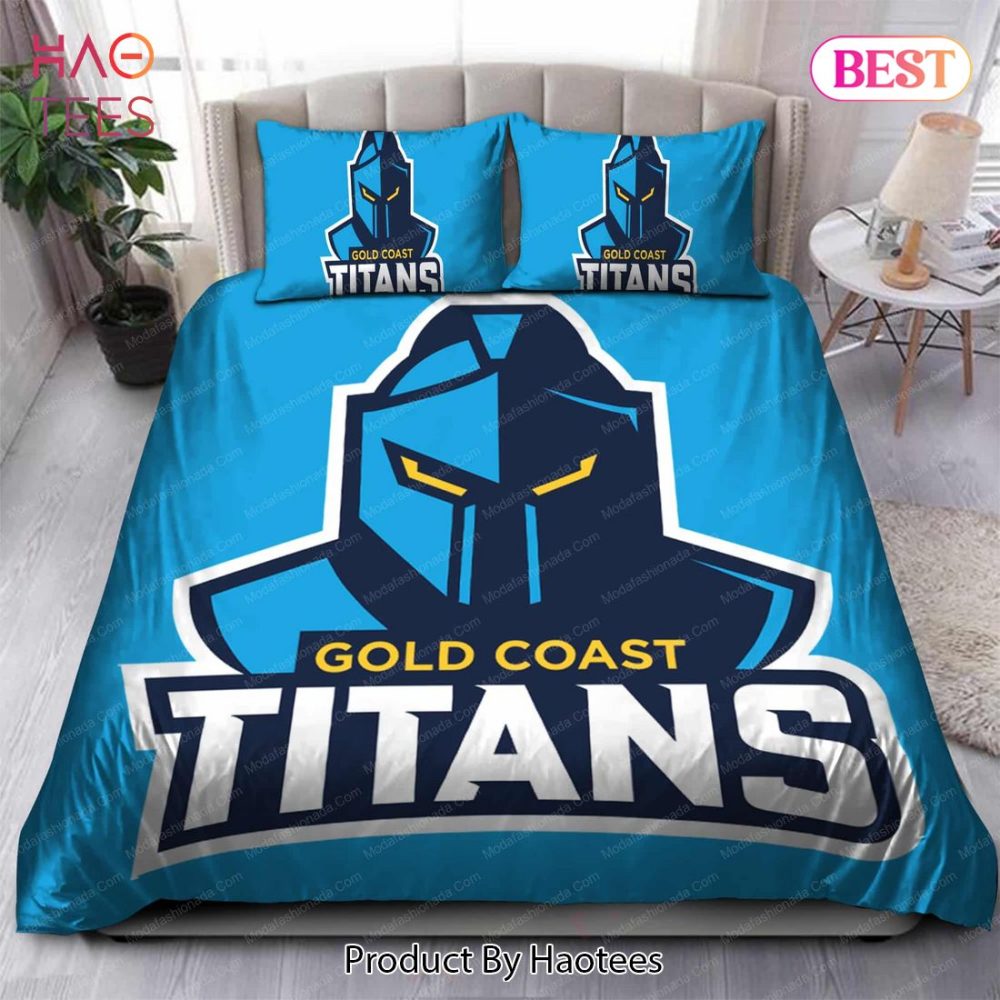 Gold Coast Titans Logo Bedding Sets Bed Sets, Bedroom Sets