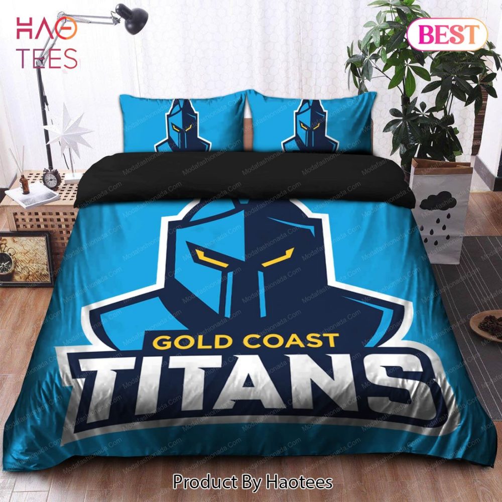 Gold Coast Titans Logo Bedding Sets Bed Sets, Bedroom Sets