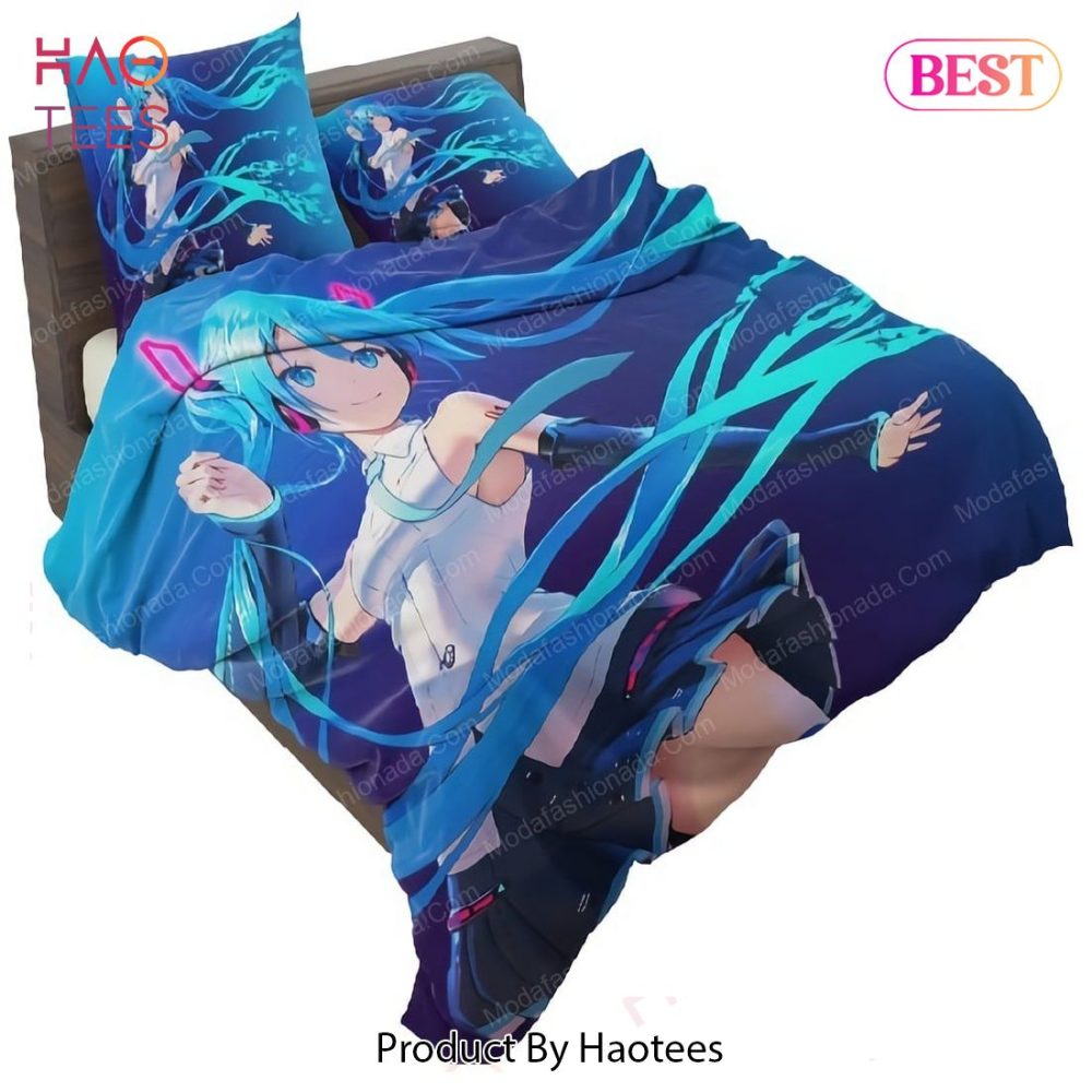 Hatsune Miku Girl Vocaloid Long Hair Anime 156 Bedding Sets Bed Sets, Bedroom Sets