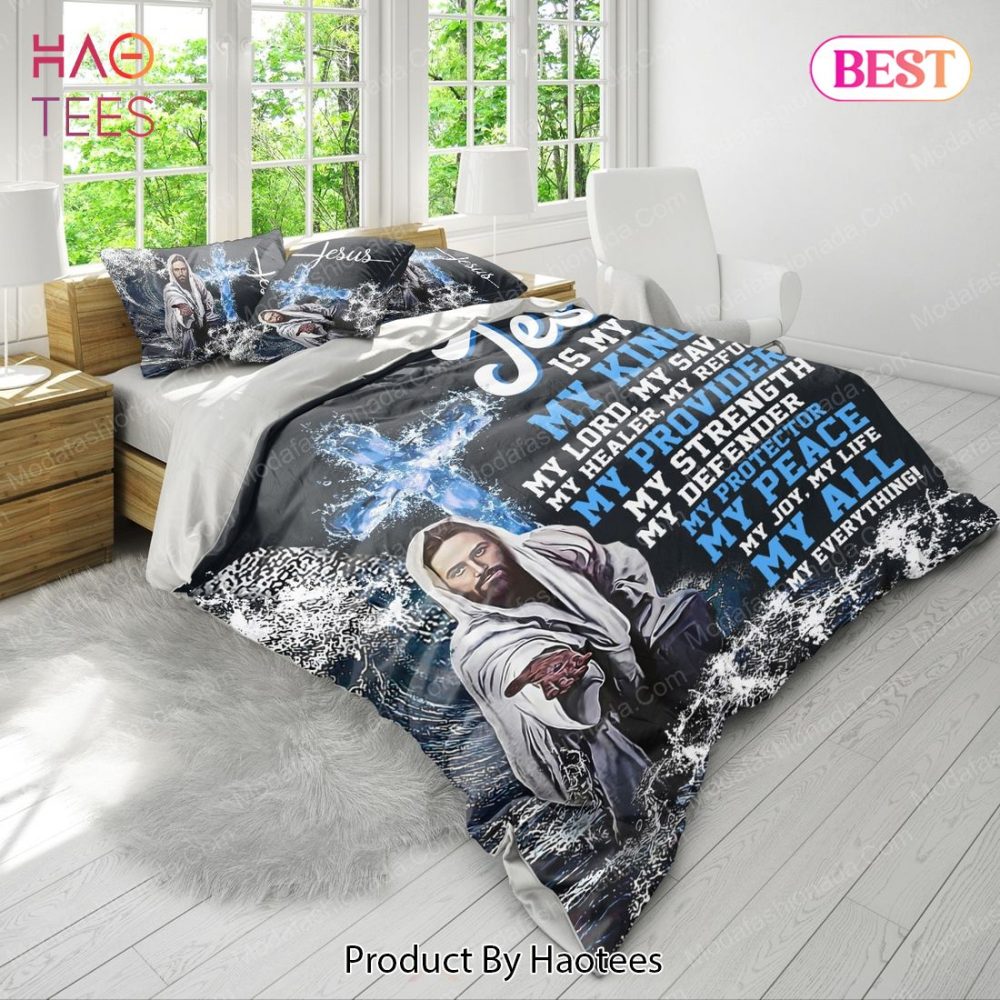 Jesus Is My God My King My Provider My Protector My Peace My All Bedding Sets Bed Sets, Bedroom Sets