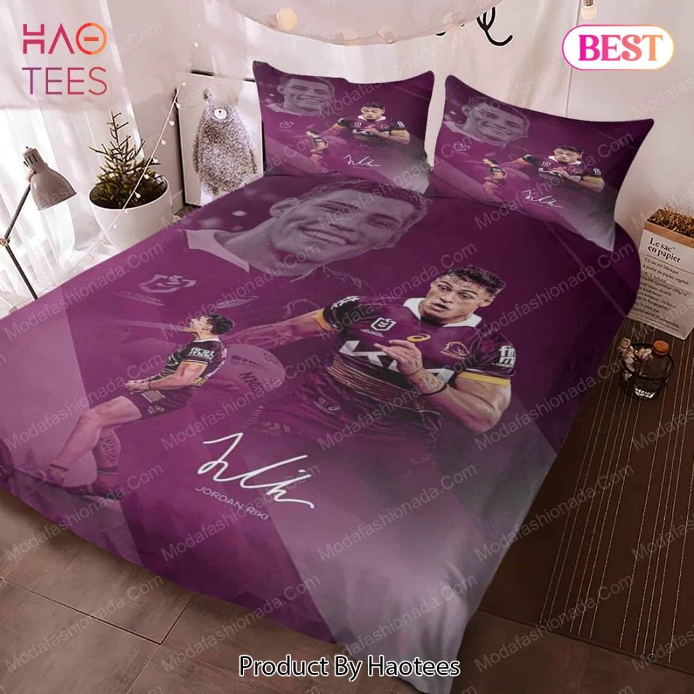 Jordan Riki Brisbane Broncos Bedding Sets Bed Sets, Bedroom Sets