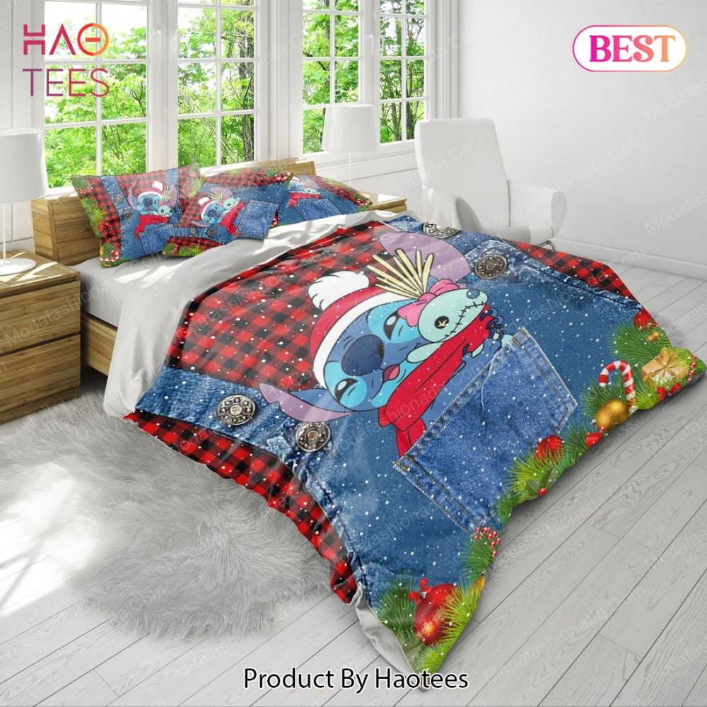 Lilo And Stitch Christmas Bedding Sets Bed Sets, Bedroom Sets
