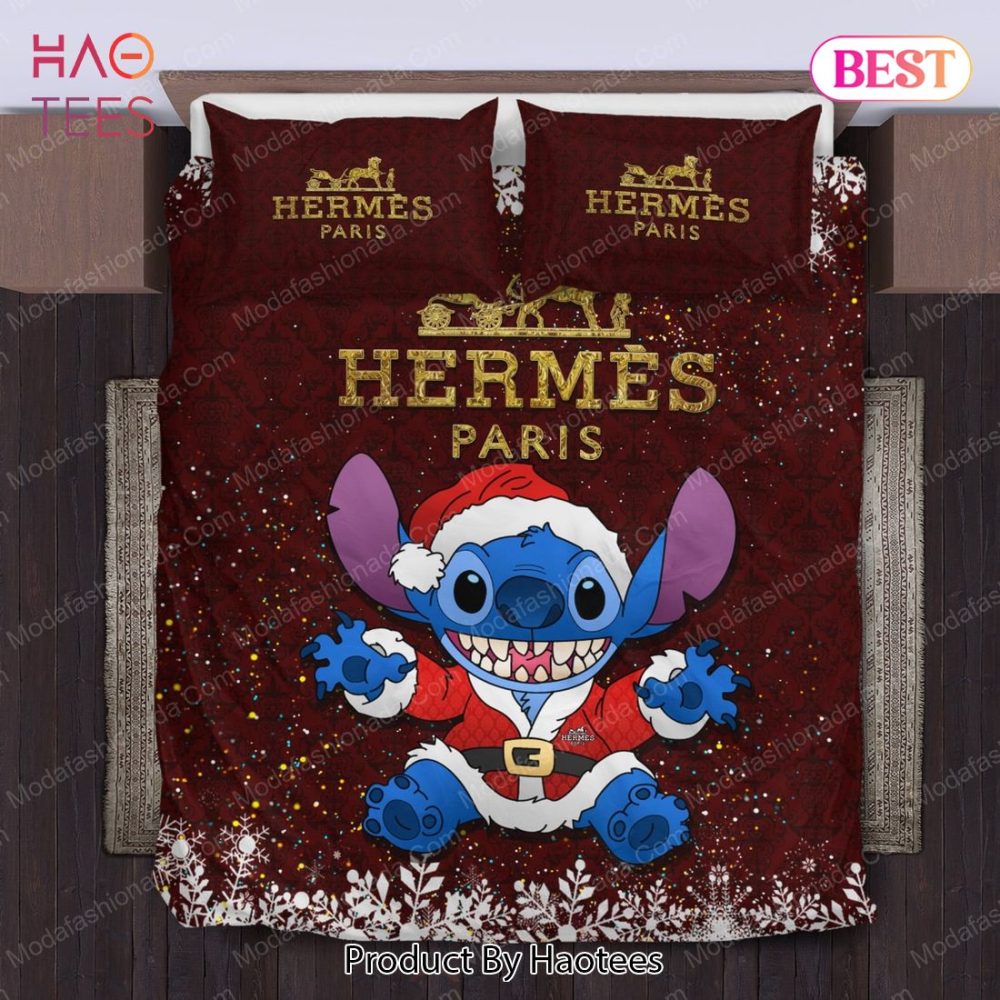 Lilo &amp; Stitch Herms Christmas Bedding Sets Bed Sets, Bedroom Sets