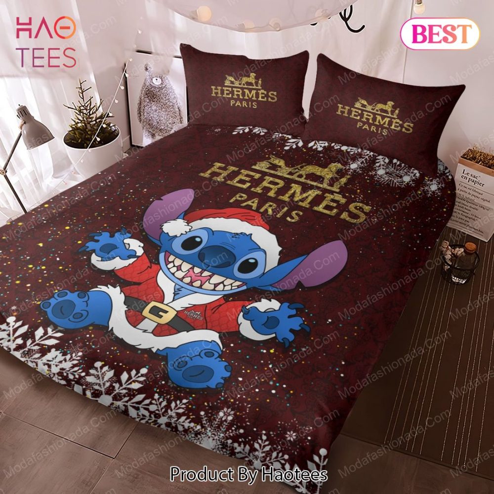 Lilo &amp; Stitch Herms Christmas Bedding Sets Bed Sets, Bedroom Sets