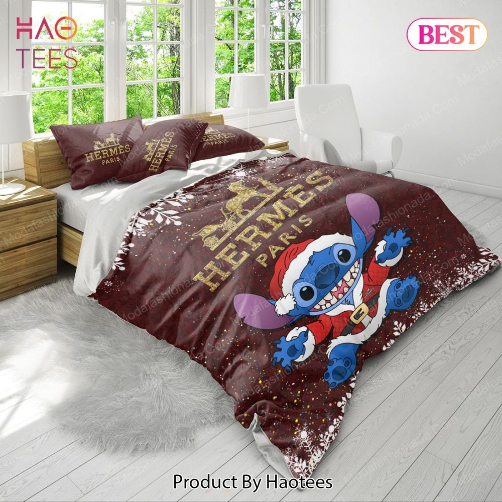 Lilo &amp; Stitch Herms Christmas Bedding Sets Bed Sets, Bedroom Sets