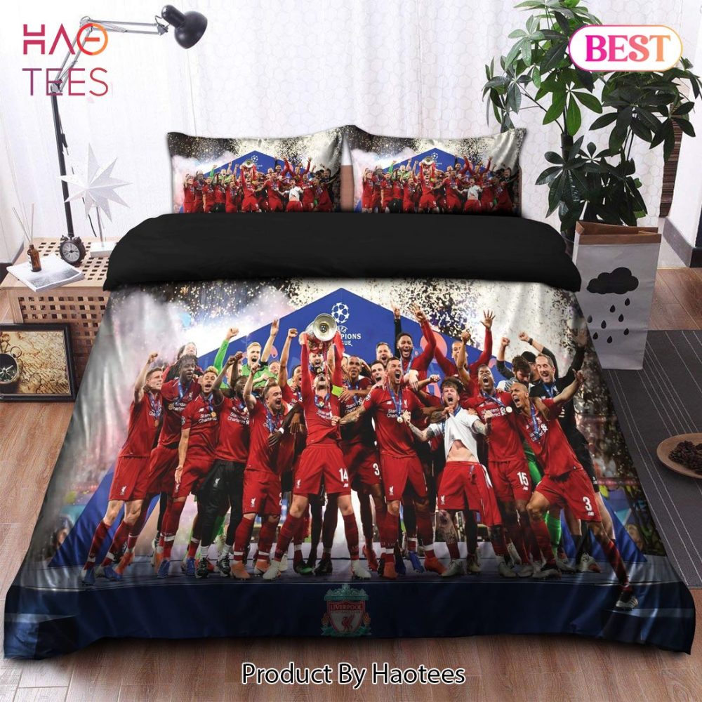 Liverpool Winners Uefa Champions League 2019 Bedding Sets Bed Sets, Bedroom Sets