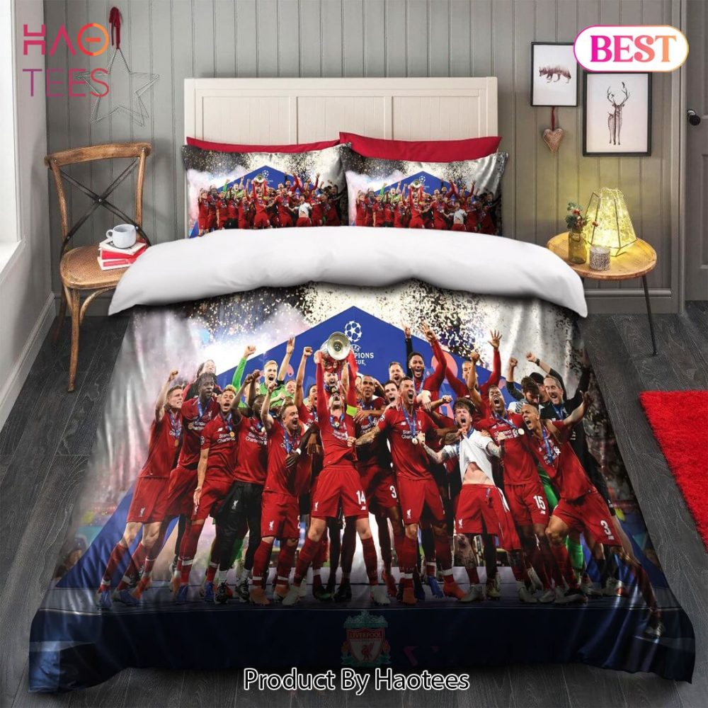 Liverpool Winners Uefa Champions League 2019 Bedding Sets Bed Sets, Bedroom Sets