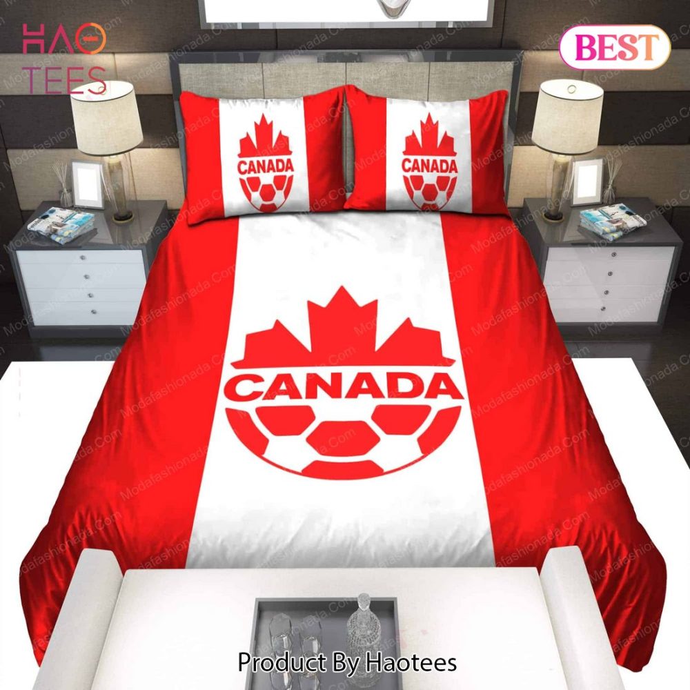 Logo Canada Men'S National Soccer Team Bedding Sets Bed Sets, Bedroom Sets