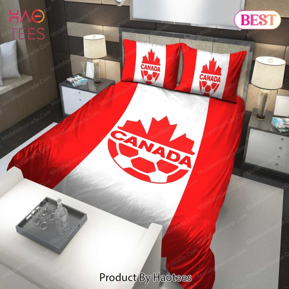 Logo Canada Men'S National Soccer Team Bedding Sets Bed Sets, Bedroom Sets