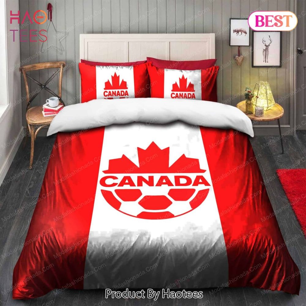 Logo Canada Men'S National Soccer Team Bedding Sets Bed Sets, Bedroom Sets