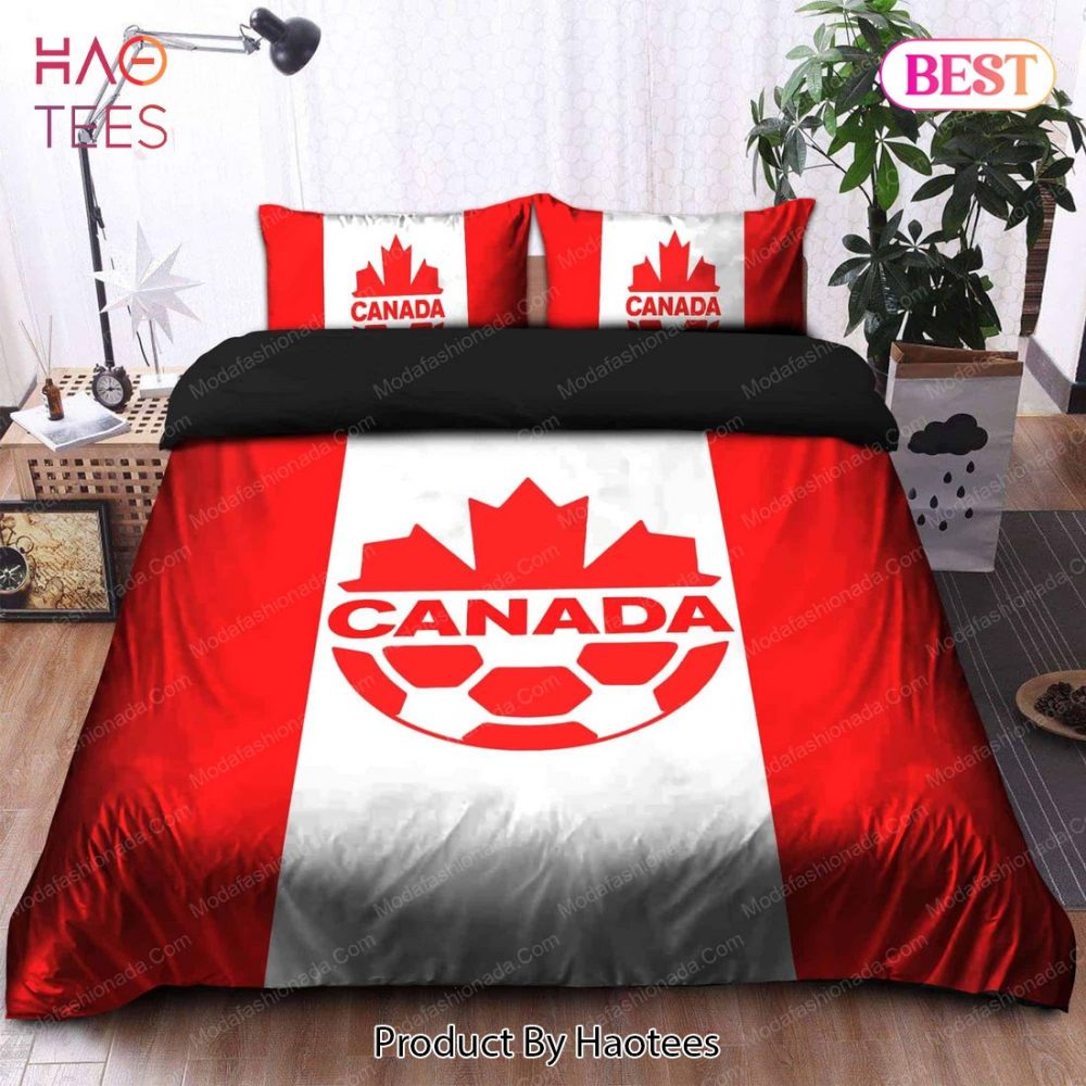 Logo Canada Men'S National Soccer Team Bedding Sets Bed Sets, Bedroom Sets