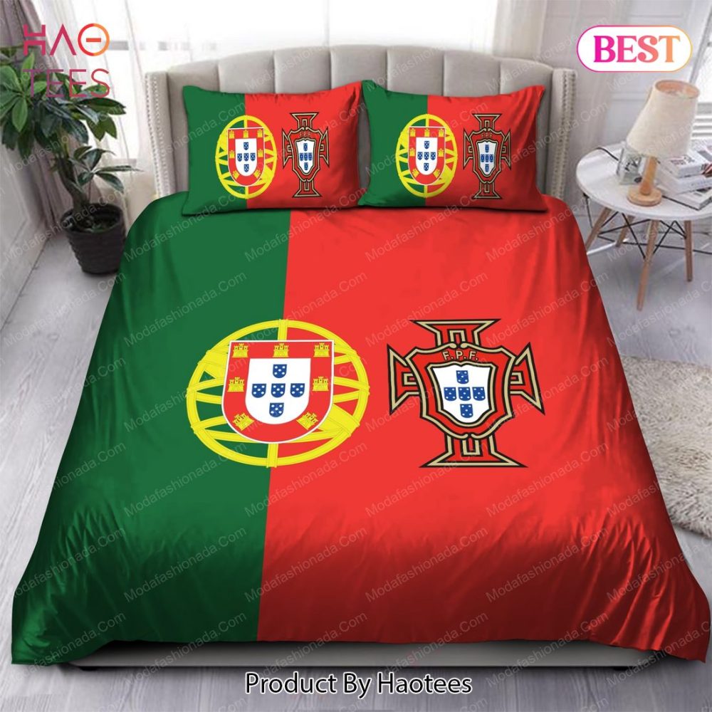 Logo Portugal National Football Team Bedding Sets Bed Sets, Bedroom Sets