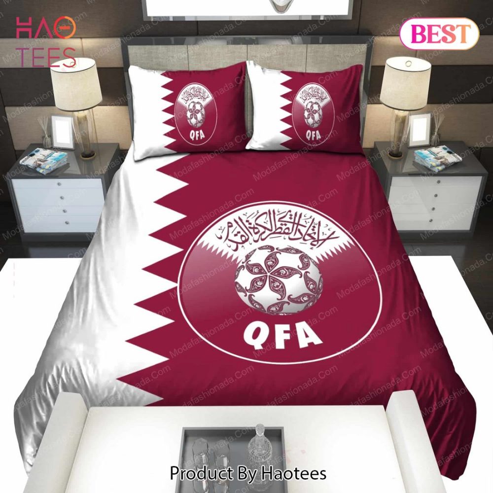 Logo Qatar National Football Team Bedding Sets Bed Sets, Bedroom Sets