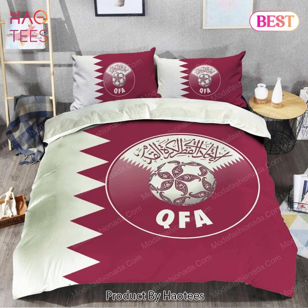 Logo Qatar National Football Team Bedding Sets Bed Sets, Bedroom Sets