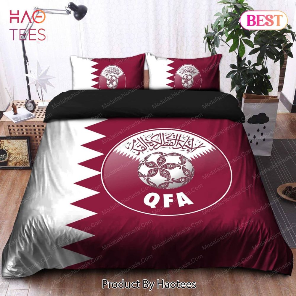 Logo Qatar National Football Team Bedding Sets Bed Sets, Bedroom Sets