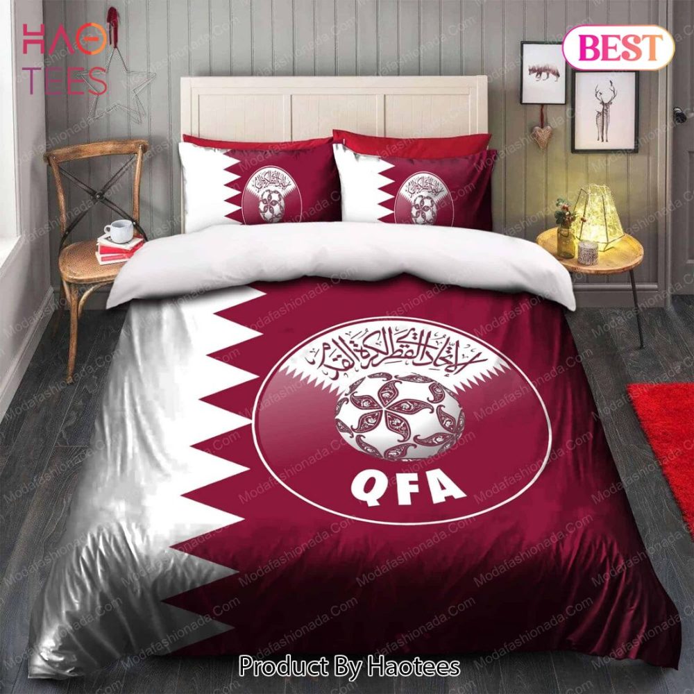 Logo Qatar National Football Team Bedding Sets Bed Sets, Bedroom Sets
