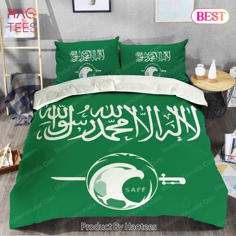 Logo Saudi Arabia National Football Team Bedding Sets Bed Sets, Bedroom Sets