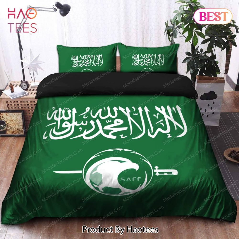 Logo Saudi Arabia National Football Team Bedding Sets Bed Sets, Bedroom Sets