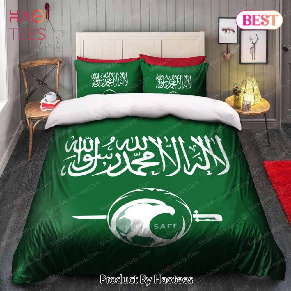 Logo Saudi Arabia National Football Team Bedding Sets Bed Sets, Bedroom Sets